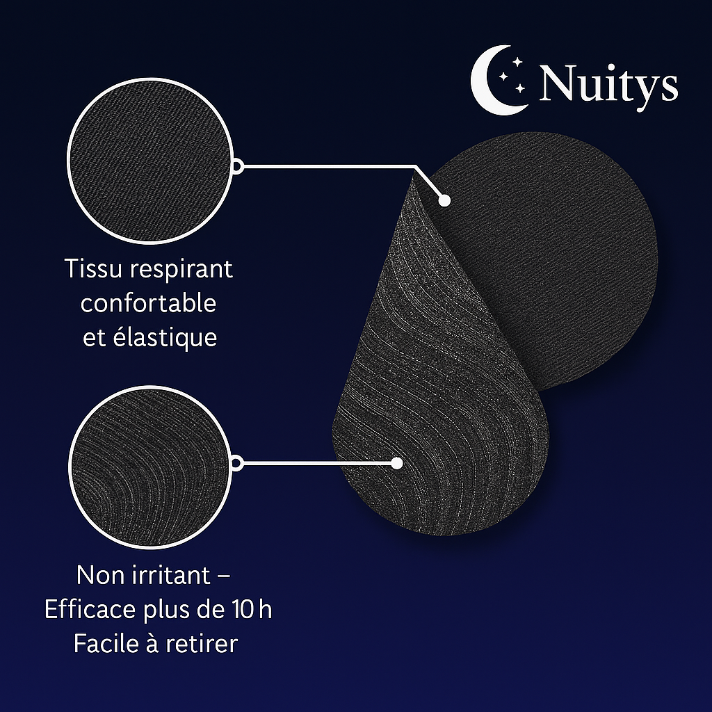 Nuitys – Patchs de Sommeil Respira™