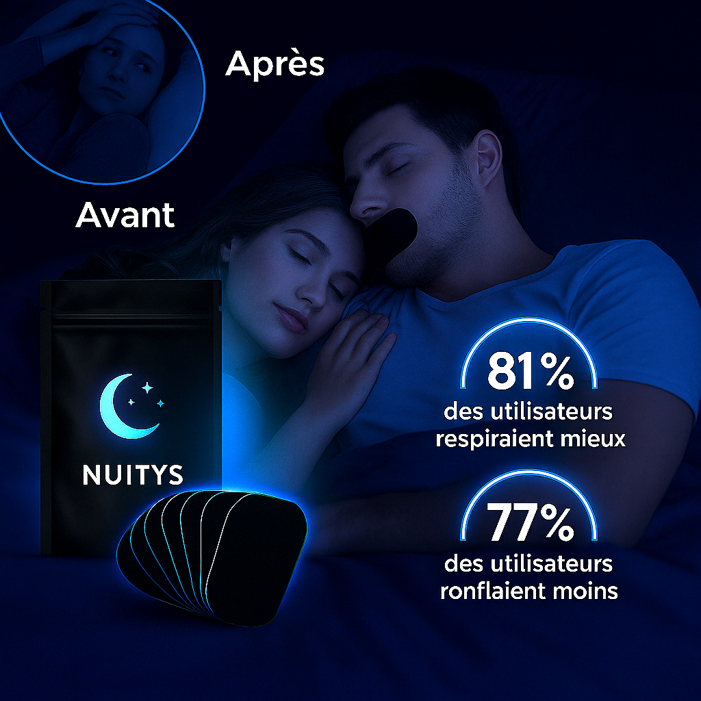 Nuitys – Patchs de Sommeil Respira™